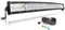 Willpower Barre LED Incurvé 81cm 32'' 405W Con Câblage Rampe LED Spot et Flood Bar a LED 12V 24V Étanche Projecteur LED Longue Portée Feux Phare de Travail LED pour 4x4 Voiture Camion Tracteur Bateau