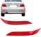 1 Paar E60 Heckstoßstangenreflektor, Auto Links Rechts Heckstoßstange Reflektor Rückleuchten Kit, Für 5Er E60 E61 2003-2007 Oem: 63146915039/63146915040 25.5 * 3cm