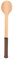 F Fityle Tennis Pointer Tennis-Holzlöffel Tennis-Übungsausrüstung Mid Batting Tennis-Pointer-Löffel aus Holz für von Tennisanfängern, schwarz orange