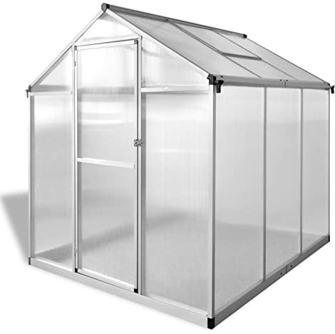 Keketa Gewächshaus, Gartenhaus Pflanze Kinderzimmer Haus, Wintergarten Hinterhof Outdoor Garten Warme Zimmerpflanzen Gewächshaus Verstärktes Aluminium 3,46 m²