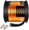 CARLITS 50 Feet 2x0.8mm² 18/2 Low Voltage Landscape Lighting Wire 18 Gauge 2 Conductor 2 Core 18 AWG Cable