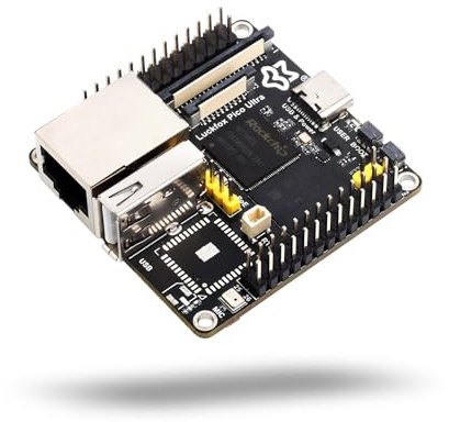 LUCKFOX-Pico-Ultra, Mini Linux Development Board, Adopts RV1106G3 Chip, 256MB RAM, 8GB EMMC, Supports Intelligent Coding, Suitable For Embedded Applications, With POE Interface, Camera Interface...
