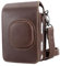 Phetium Schutztasche Kompatibel mit Instax Mini LiPlay hybrid Sofortbildkamera, Kameratasche mit Weichem PU Leder Material und Schulterriemen (Deep Bronze)