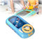 LUCKKY Nouveau Volant de Conduite Jouet, Racing Car Baby Toy, Jouet Volant pour Tout-Petit, Jeu de Voiture de Course simulé pour Tout-Petits avec Son Musical, Jeu de Simulation Interactif (Bleu)