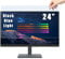 PYS 24 Inch Blue Light Blocking Screen Protector for Computer Monitor Universal Removable 16:9 Aspect Ratio 24 Anti Blue Light Anti Glare Filter for Eye Protection