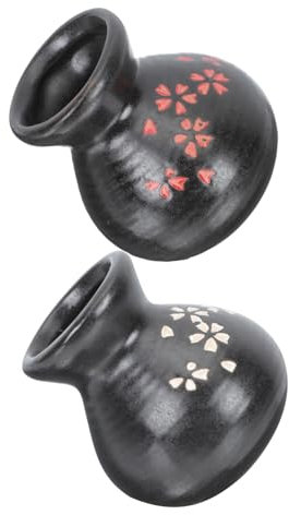 MAGICLULU 2piezas Vajilla Sushi De Cerámica Vasos Para Hielo Seco Decoración De Mesa