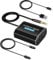 AMANKA Analog to Digital Converter ADC Convertitore da Jack 3,5 mm a Coaxial con Cavo Type-C Toslink SPDIF per Console Computer Proiettori