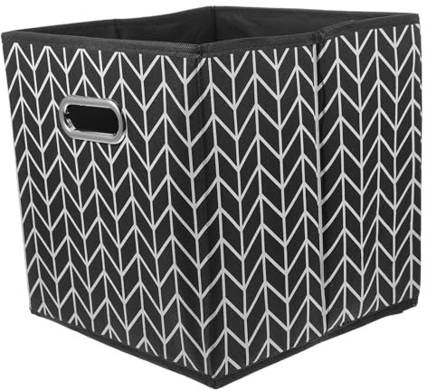 Caja organizadora de almacenamiento de tela no tejida con recipientes para aperitivos y compartimentos para ropa, ropa de cama y edredones