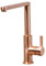 Liquida W25RG 360 Degree Swivel Spout Rose Gold Kitchen Mixer Tap