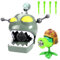 IFHDO Figurita de Planta, Mini Figurita Zombie, Juego de Tiro al Blanco Zombie, Juguetes de rol Divertido para Niños, para Actividades Infantiles de Interior y Exterior, Regalo Lúdico Infantil