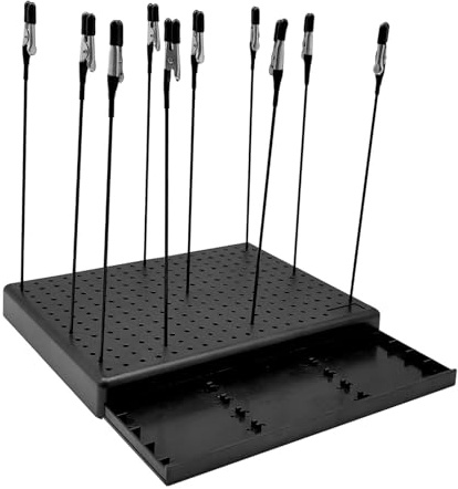 Colcolo Support de Peinture pour maquettes, Support de Peinture au Pistolet Multifonctionnel pour Une Application Facile, Outil de Travail au Pistolet, Style C