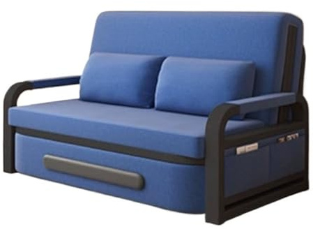 wpenshiDM125 ﻿Ausziehbares Schlafsofa Ausziehbares Schlafsofa for kleine Räume, faltbares, umwandelbares Einzelbett, multifunktional for den Balkon(XL)