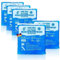 COM-FOUR® 5x compresses multiples - compresses froides et chaudes, 14 x 13 cm - convient aux micro-ondes - Made in Germany (05 pièces - moyen)