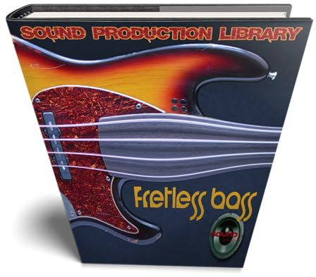 Fretless Bass Real - Large unique, very useful 24bit WAVE Multi-Layer Samples/Loops/Groove Library on DVD or download