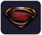 Justice League Movie Superman Logo Low Profile Thin Rubber Mouse Pad Mousepad