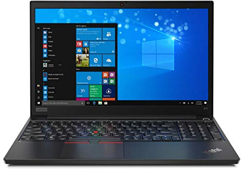 Lenovo ThinkPad E15 15.6 Laptop: Intel 10th Gen i7-10510U 4-Core, 16GB RAM, 512GB NVMe SSD, 15.6 FHD 1920x1080 IPS Screen, Fingerprint, Win 10 Pro, Black