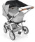 reer ShineSafe Sonnensegel für den Kinderwagen, Sonnenschutz für viele Modelle, schwarz