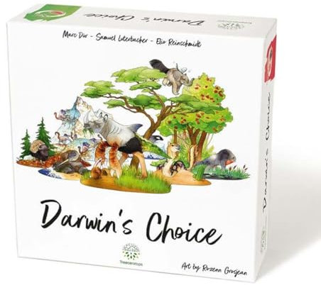 Treecer | Darwin's Choice | Kartenspiel | Alter 10+ | 2-6 Spieler | Englisch