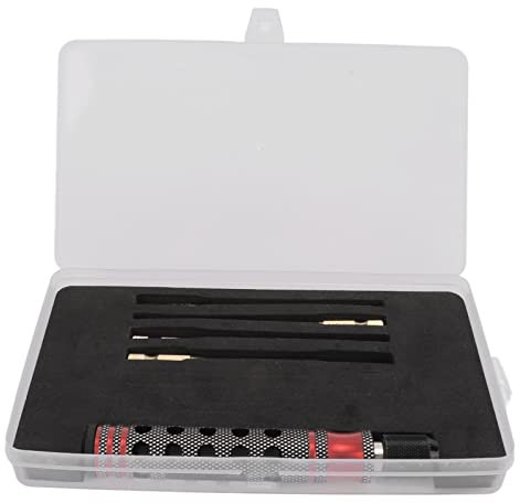 Juego de Destornilladores RC, Juego de Herramientas de Broca de Destornillador Hexagonal 4 en 1 RC para Kit de Destornillador de Reparación de Aviones de Barco de Coche RC(Rojo)