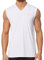 CFLEX Herren Sport Shirt Fitness Muscle-Shirt Sportswear Collection - Weiß L