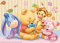 WHYCJXWL Diamant-Kunst-Sets für Erwachsene und Kinder, runde Strass-Diamanten, Winnie Pooh Diamantkunst (30,5 x 40,6 cm)