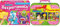 Schmidt Spiele 40617 Bibi & Tina Bibi Blocksberg, Hexperimente, Zauberkasten, Experimente, Bunt & 55595 Bibi Blocksberg, 4 Kinderpuzzle im Metallkoffer, 2x60 und 2x100 Teile