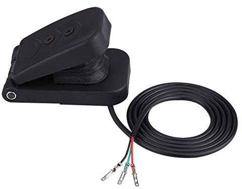 TKSE Bremsfußpedal, Universal Plastik ATV Fußbeschleuniger Gaspedal Geschwindigkeitsregelung Bremspedal Elektronische Fahrräder Go-Kart, Roller Usw
