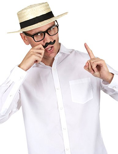 DEGUISE TOI Sombrero de Paja Lou Bandy para Adulto