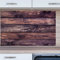 INDIGOS UG Küchenrückwand - Holz - 100x60 cm ESG Echtglas bedruckt - mit Bild - Motiv - Küche - Rückwand - Glasplatte - Spritzschutz - Herd - Ofen