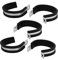 Kanalschellen, Schlauchschelle, 42 mm Durchmesser, mit EPDM-Gummi ausgekleidet, zuverlässige Wirksamkeit, P-Clips, Kabelschlauch, Rohrschellen, Halter, 5 Stück (Farbe: mehrere Farben) ( Color : Black