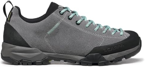 Scarpa Damen Mojito Trail GTX Schuhe, Smoke-Jade, 37.5
