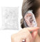 TSUWNO 100 Protège-oreilles jetables en plastique transparent étanche avec élastique pour teinture capillaire, douche, baignade, salon de beauté.