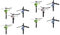 TOYANDONA Maquette Soucoupe Volante 10 Pièces Hélicoptère Télécommandé Enfant Avion Jouet Volant Garcon