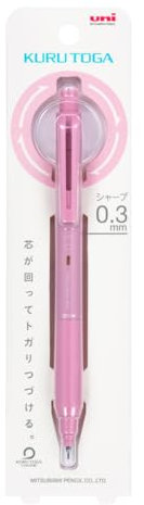 uni Kuru Toga KS Mechanical Pencil • 0.3 mm • Coral Pink [M3-KS]