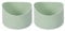 sourcing map 2pcs 7.5cm Protective Silicone Boot Sleeve for 12-24 oz, Water Bottle Bottom Silicone Anti-Slip Sleeve Cover, Irregular Shape Cup Accessories, Light Green