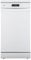 Hisense HS522E10W - Lavastoviglie 45 cm, libera installazione, classe E, capacità 9, 1/2 mezzo carico (manuale), casa differita, lavaggio rapido 30', programma Eco, integrabile