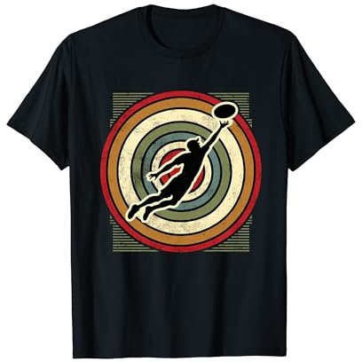 Frisbee-Design im Retro-Look — Ultimative Frisbee-Kunst — Vintage-Sport T-Shirt