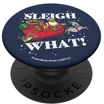 Shrek Shrekmas Sleigh What PopSockets mit austauschbarem PopGrip