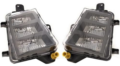 YUEGOO Auto Nebelscheinwerfer Montage für VW Golf 7 A7 MK7 GTD 2013-2017 5G0941699 5G0941700, Auto Links Rechts Vorne Stoßstange Nebelscheinwerfer, Nebelscheinwerfer Vorne Ersatz Auto Zubehör