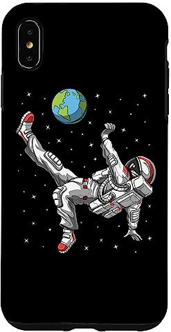 Astronaut Soccer Player Football Lover Football Player Case for iPhone XS Max