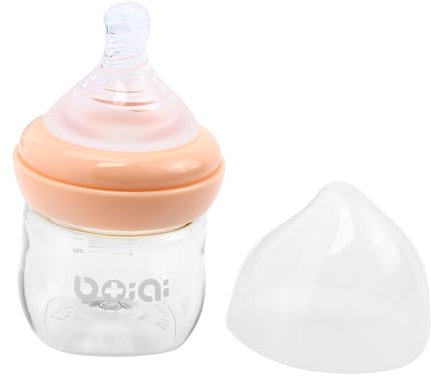 UPKOCH 1Stk Nuckelflasche babyflasche milch flasche Hot water bottle products babyparty neugeborene milchflasche Futterspender für Kleinkinder Produkte ppso Rosa