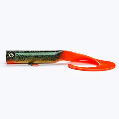 LMAB Drunk Twister - 12 cm & 16 cm, Kunstköder, Gummiköder, Angelköder, Twister Köder zum Raubfischangeln, Hechtangeln, Zanderangeln, Raubfischangeln, Angel Köder