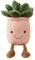 SLPERJE Flower Pot Plush Toy, Succulents Plush Toy Stuffed Throw Plushie Pillow Doll, Cute Soft Plants Throw Pillow for Christmas Birthday Gifts