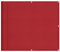 vidaXL Balkon-Sichtschutz Rot 90x700 cm 100% Polyester-Oxford, Balkonsichtschutz, Balkonbespannung, Balkon Windschutz, Sichtschutz, Balkonverkleidung