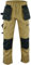 WrightFits Men Pro Builder Work Trousers Khaki - Heavy Duty Safety Combat Cargo Pants - Multi Pockets - Knee Pad Pockets - Triple Stitched - Durable Workwear (30W to 42W) (40W X 29L)