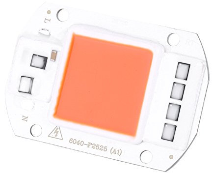 Tnfeeon 50 W Full Spectrum High Power LED Chip COB Chip LED Lichtquelle Chip für Indoor Greenery Pflanzen Blumen(rot)