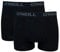 O'Neill Damen Herren Boxershort Uni 2er Pack Boxer Briefs, Black (6969), L EU