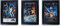 HWC Trading A3 FR Das Star Wars-Trilogie-Film-Plakat-Sammlung Cast Signed Geschenk gerahmt Printed Autogramm Mark Hamill Harrison Ford Carrie Fisher Alec Guinness Geschenke drucken Foto Bild anzeigen