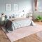 Mia's Teppiche Olivia Wohnzimmer/Schlafzimmer Teppich - waschbar - 160x220 cm, Rosa
