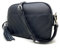lola mae Quilted Crossbody Bag, Trendy Design Shoulder Purse (Black-Silver hardware)
